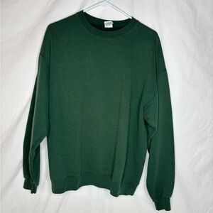 Hanes men’s ecosmart crewneck long sleeve sweatshirt sizeL unisex